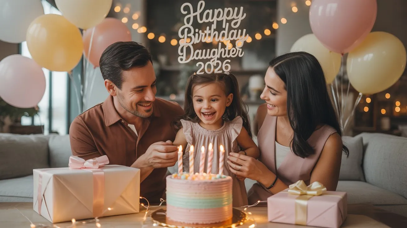 Simple Birthday Wishes for Daughter