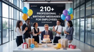 Birthday Messages for Employees