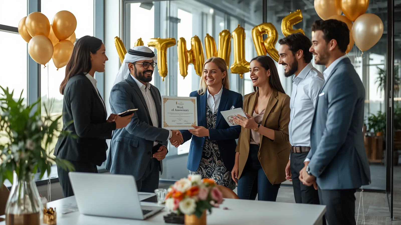 Work Anniversary Wishes
